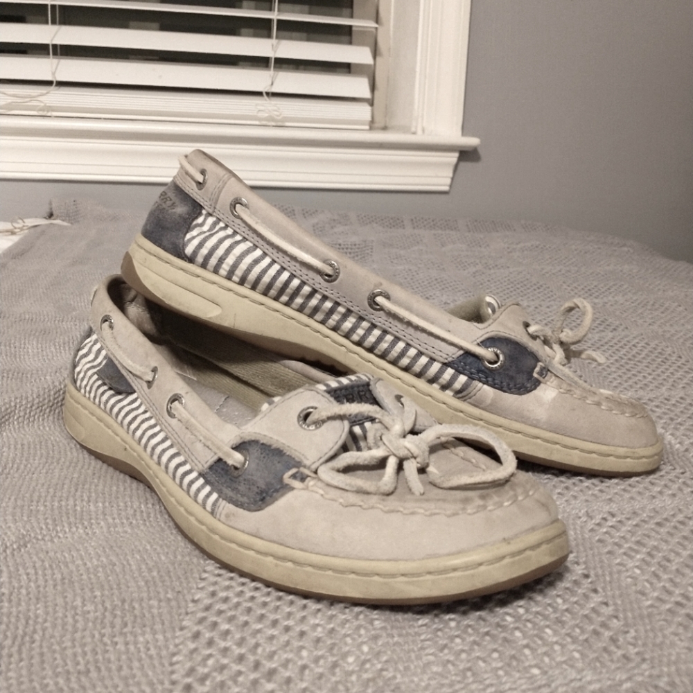 Sperry's Top-Sider Blue Stripe Women's 9